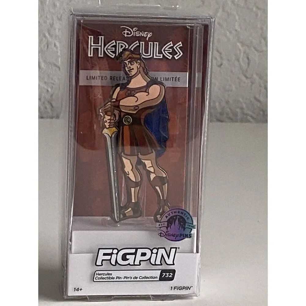 Disney Parks FIGPIN Exclusive‎ 2022 Hercules LR Collectible Pin #732 NEW